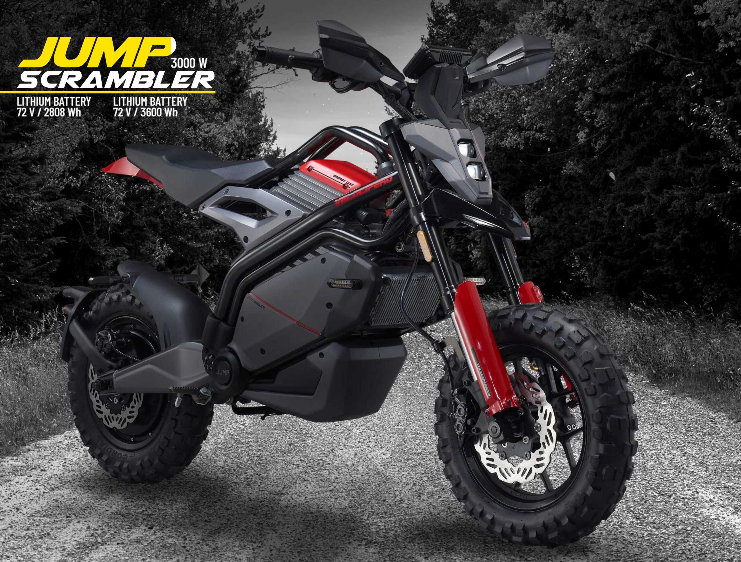 Jump Velocifero electric motorcycles 