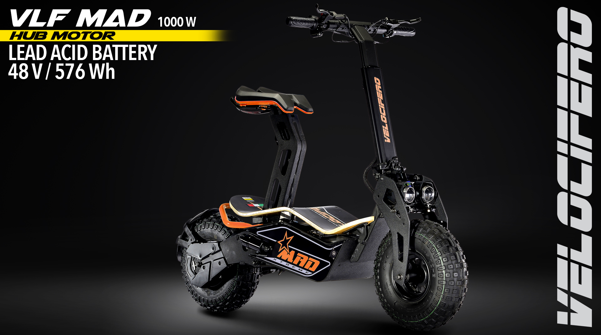 MAD 1000 Velocifero electric motorcycles