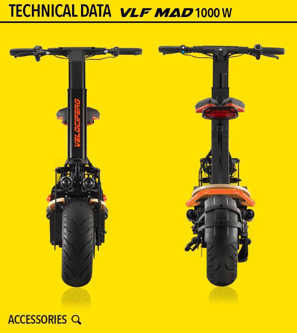 MAD 1000 Velocifero electric motorcycles