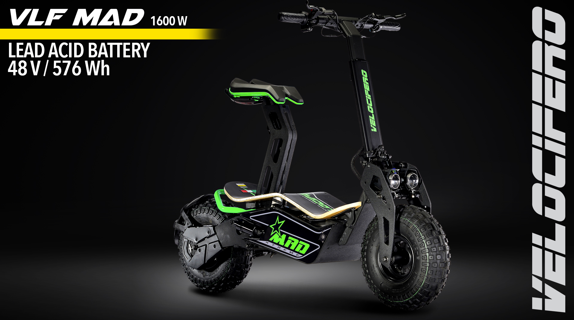 VLF MAD 1600 Velocifero electric motorcycles