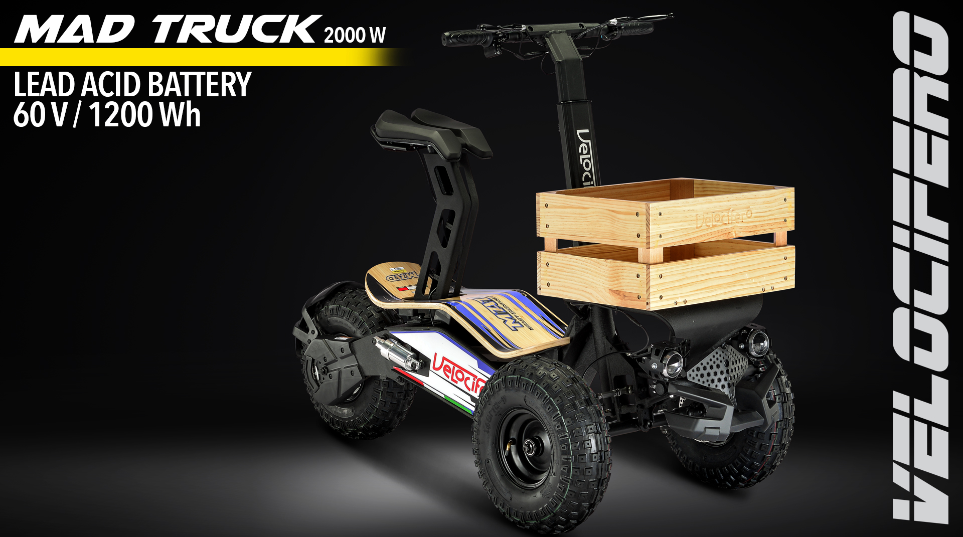 MAD TRUCK Velocifero electric motorcycles