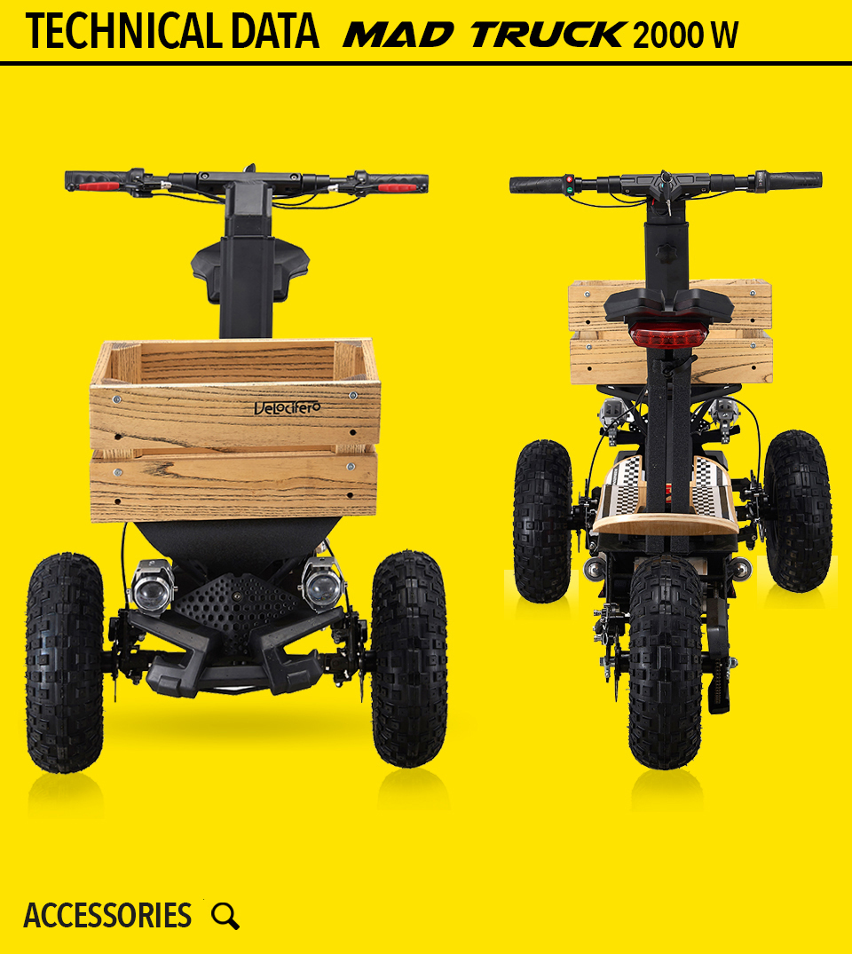 MAD TRUCK Velocifero electric motorcycles