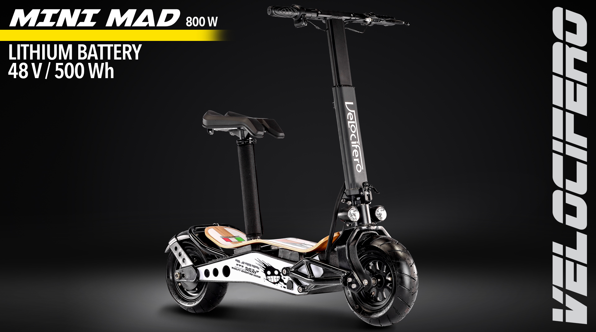 MINIMAD 800 W Velocifero moto elettrica