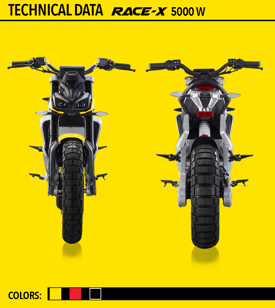 RACE X Velocifero motocicletta elettrica